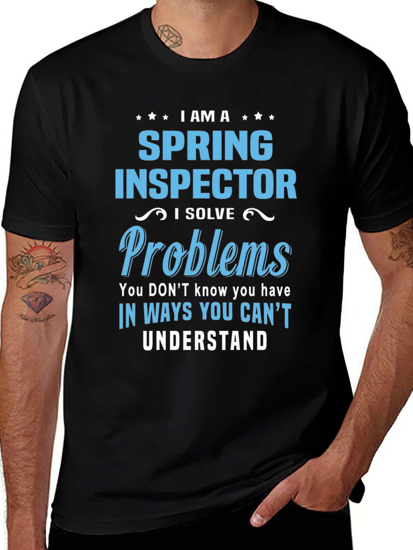 Spring Inspector T-Shirt - I Solve Problems