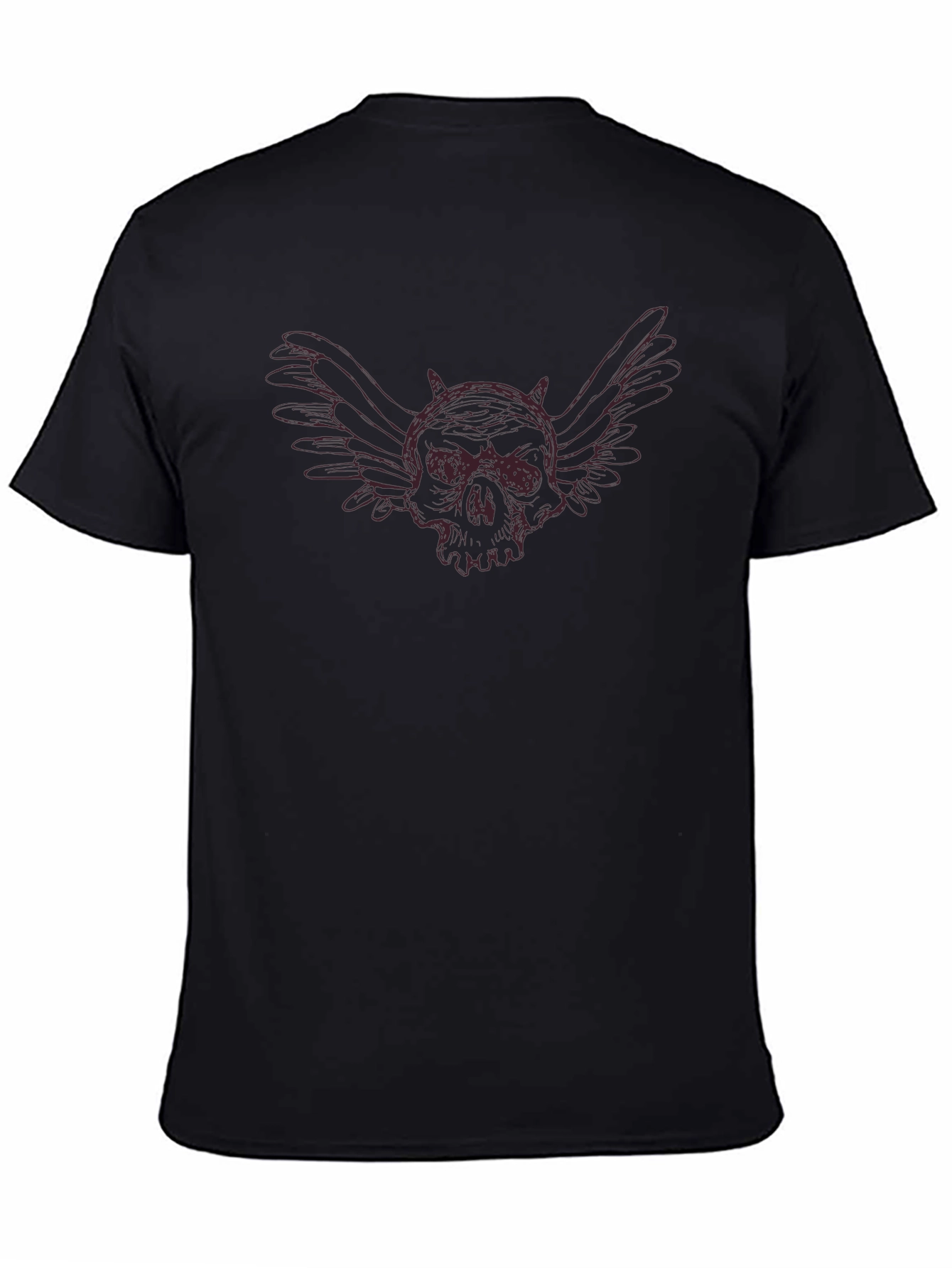 Skull Winged T-Shirt - Dark Aesthetic Tee