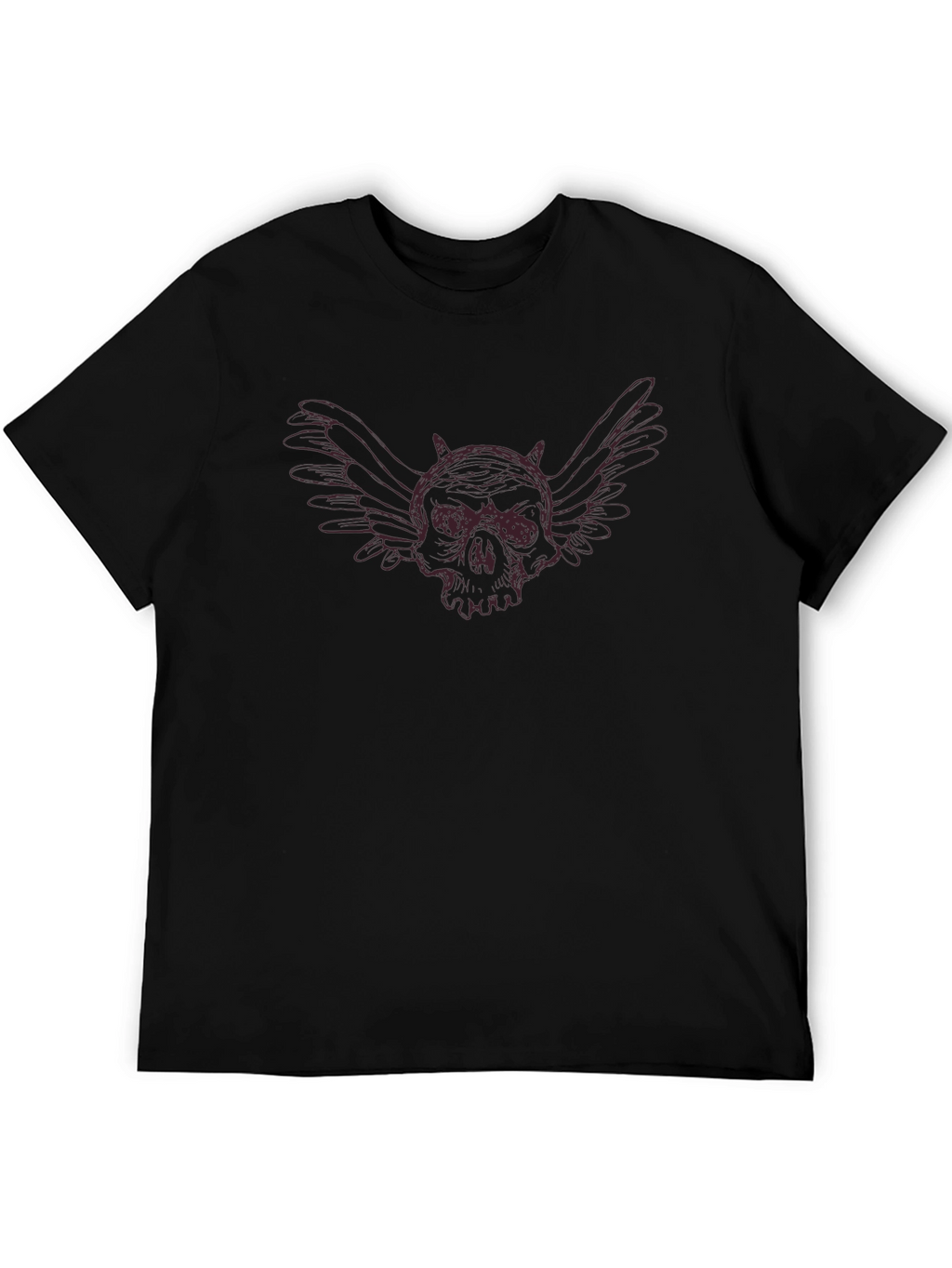 Skull Winged T-Shirt - Dark Aesthetic Tee