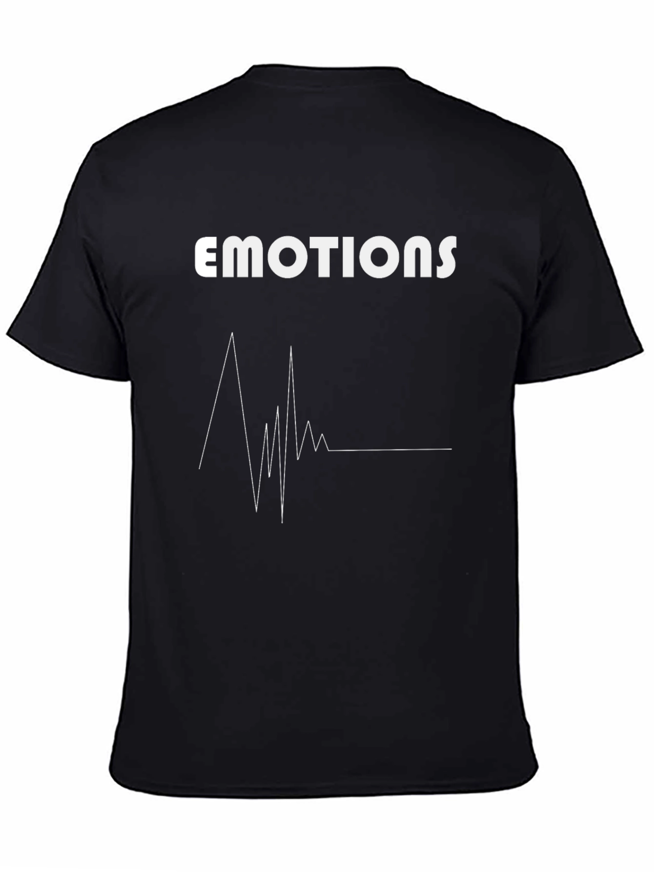 Emotions Heartbeat Graphic Tee - Express Yourself