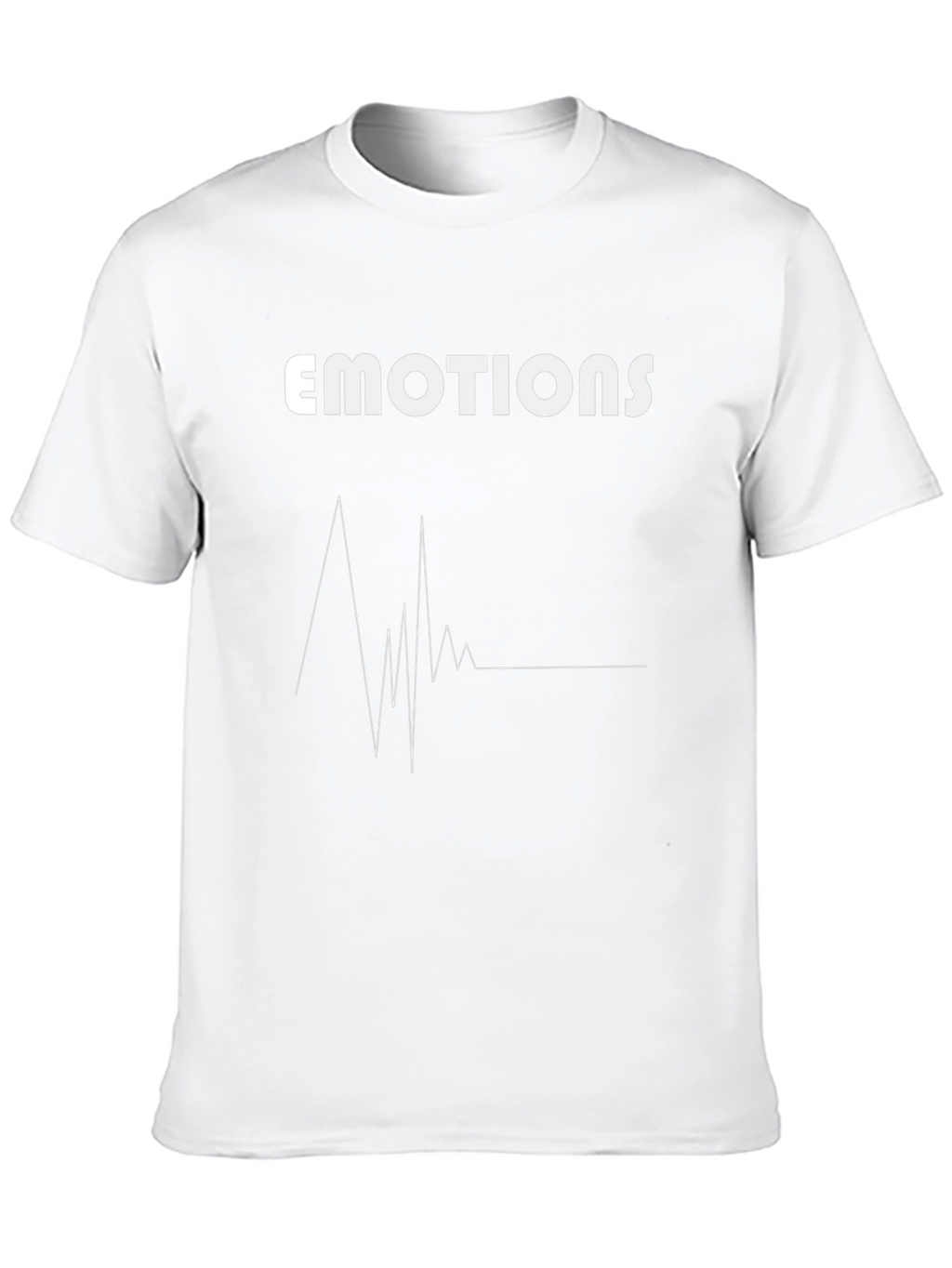 Emotions Heartbeat Graphic Tee - Express Yourself