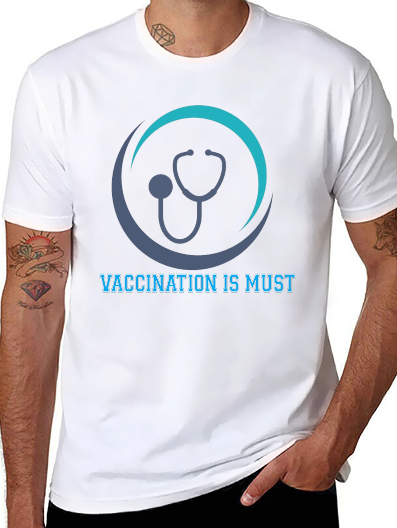 Vaccination is Must T-Shirt