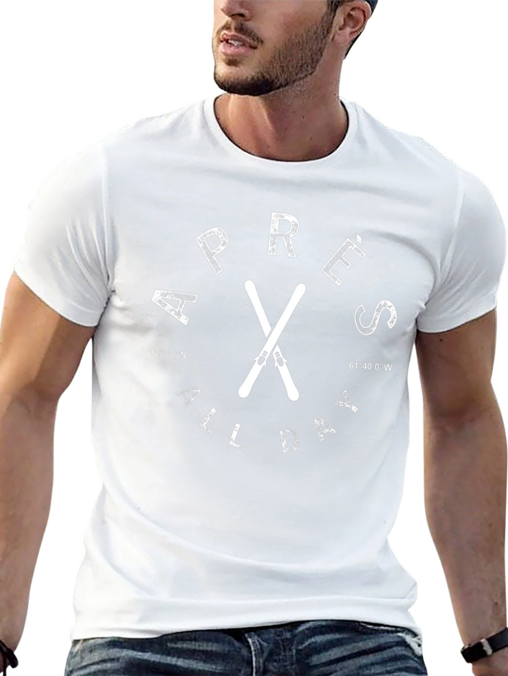 Après All Day Ski T-Shirt - Black Graphic Tee