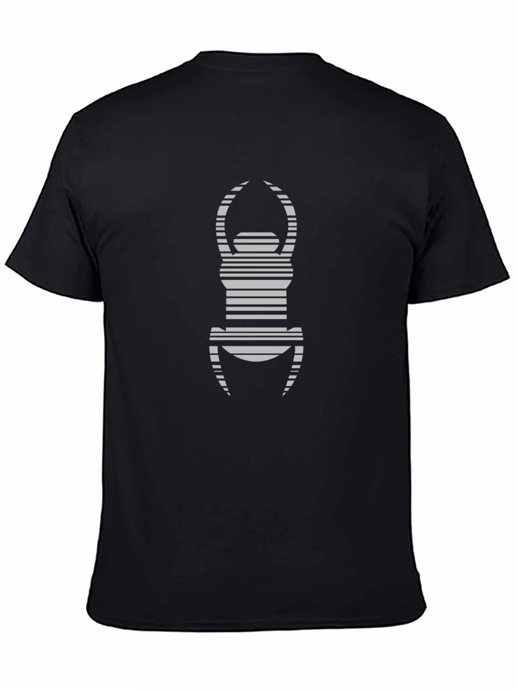 Barcode Beetle Graphic Tee - Black