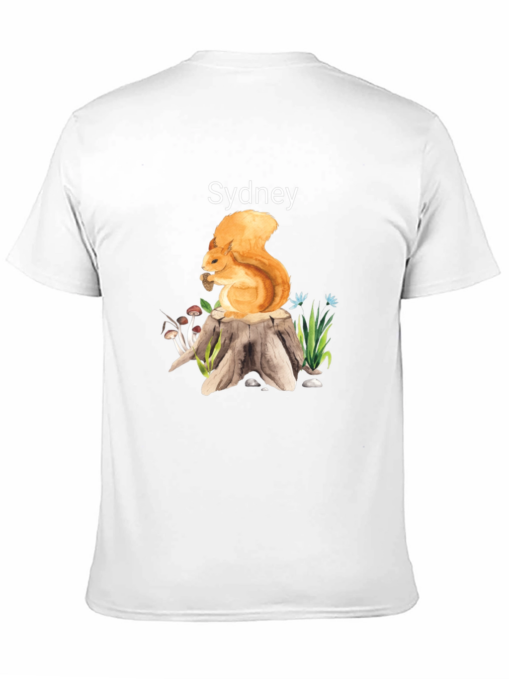 Squirrel on Stump T-Shirt - Sydney