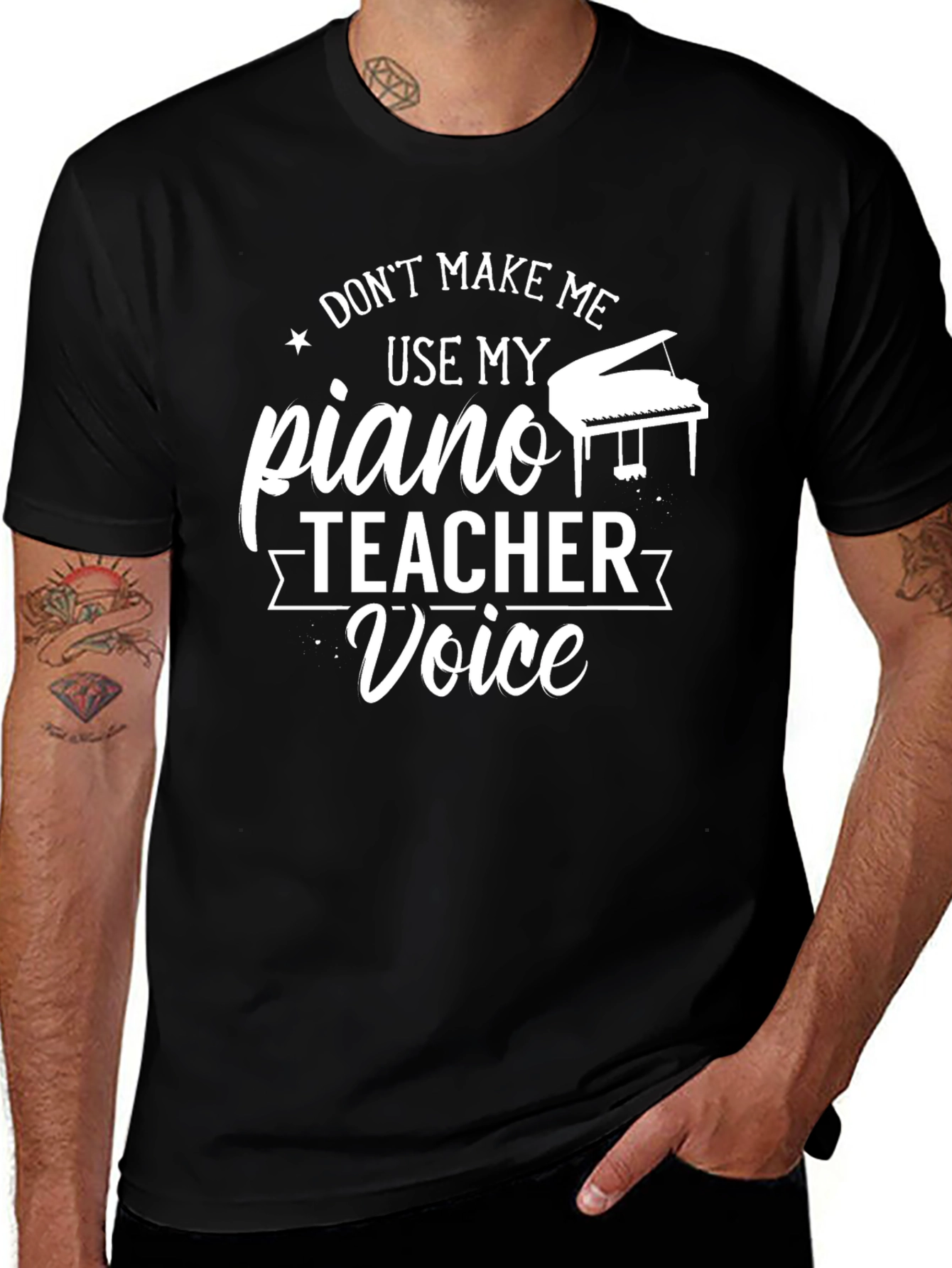 Funny Piano Teacher T-Shirt