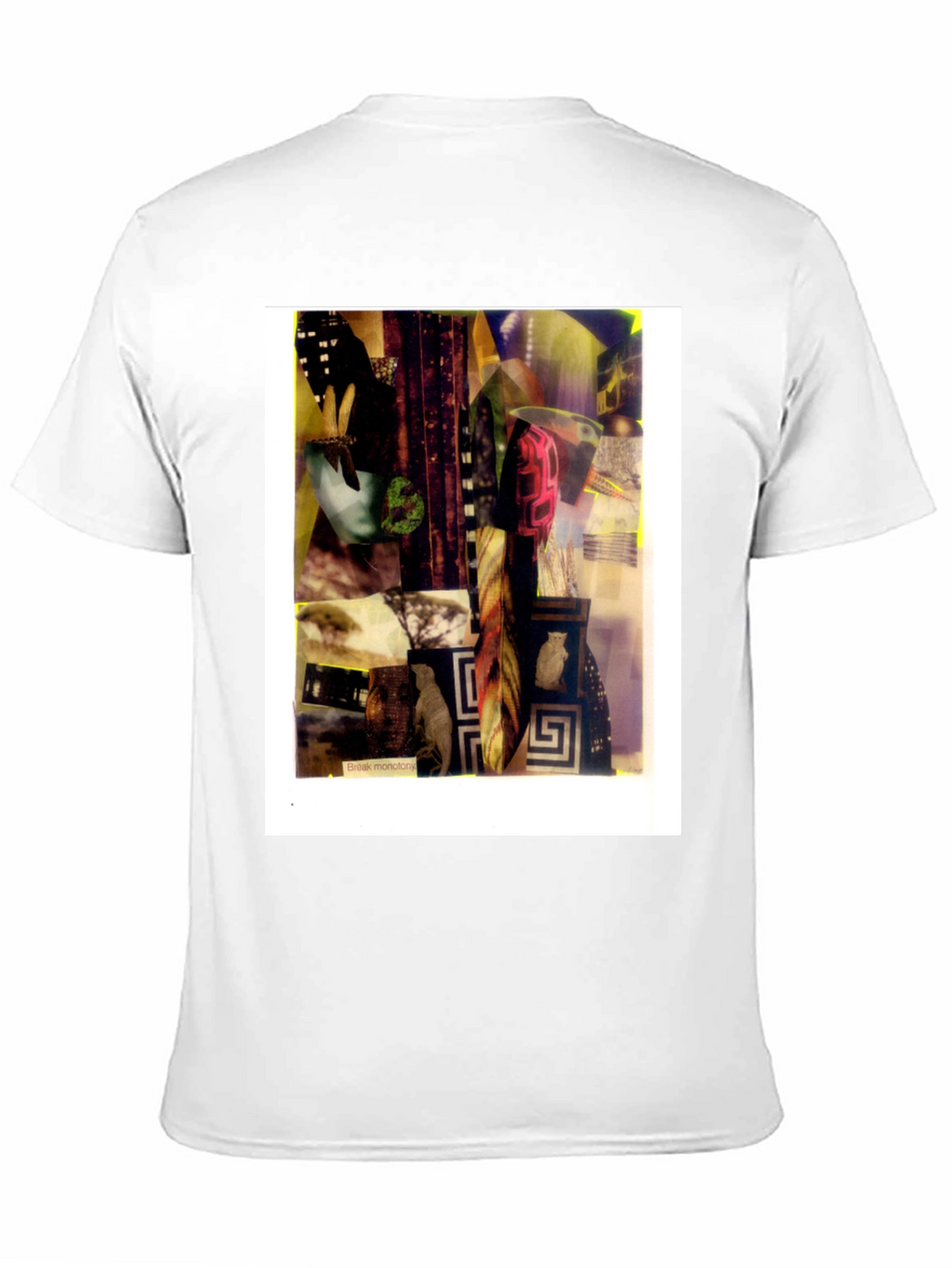 Abstract Art Graphic Black T-Shirt