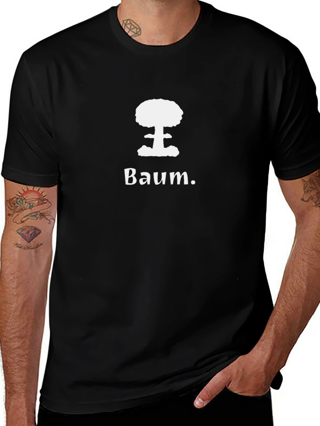 Baum Tree T-Shirt - Funny Graphic Tee