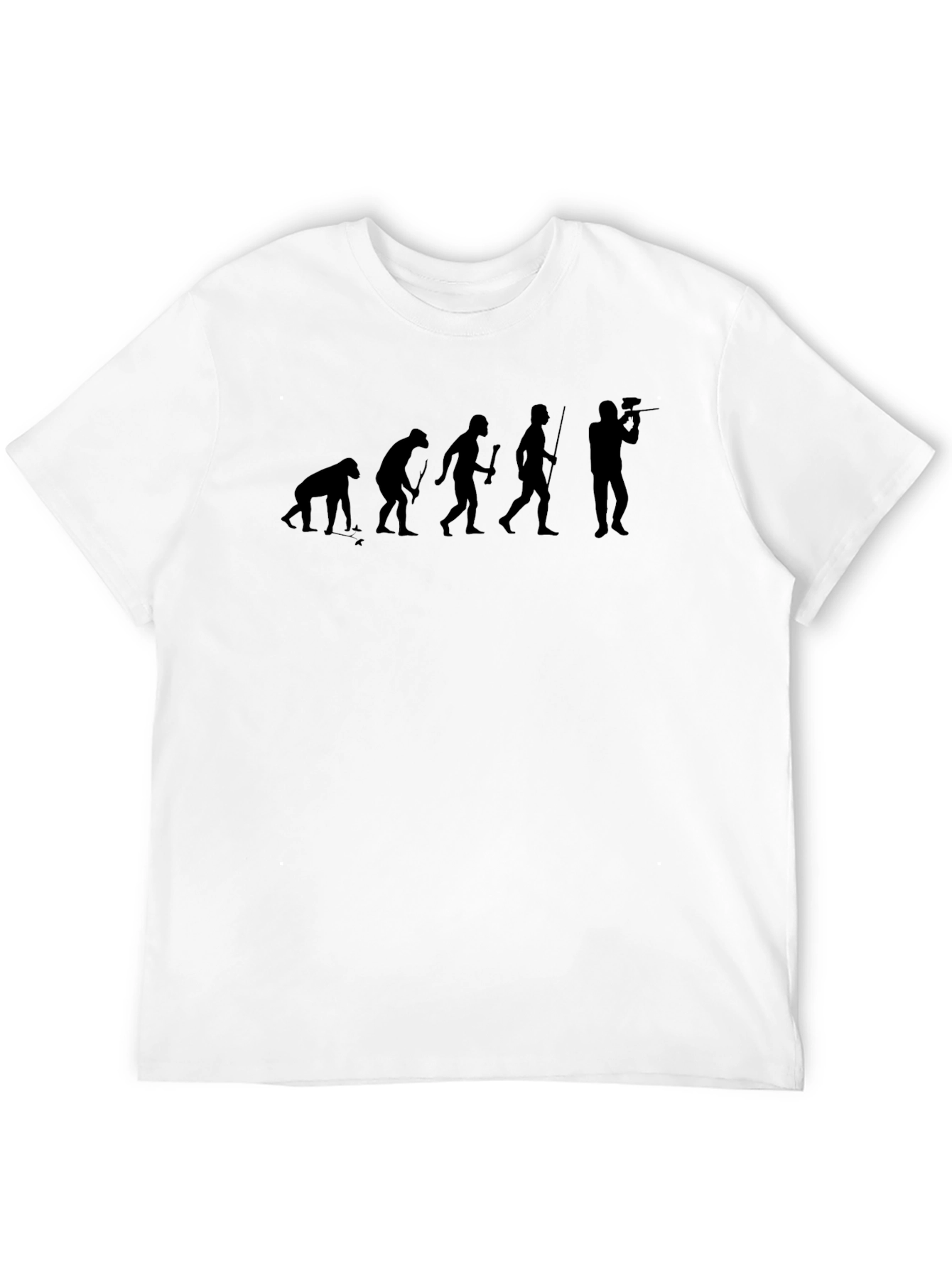 Evolution of Paintball T-Shirt - Black