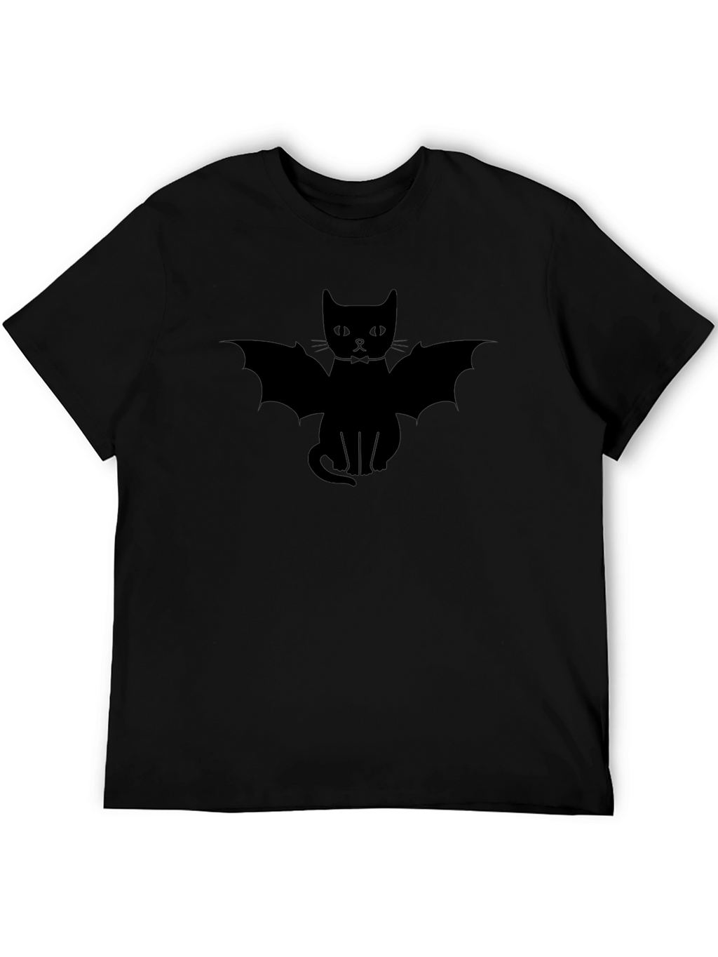Bat Cat T-Shirt - Spooky Halloween Tee