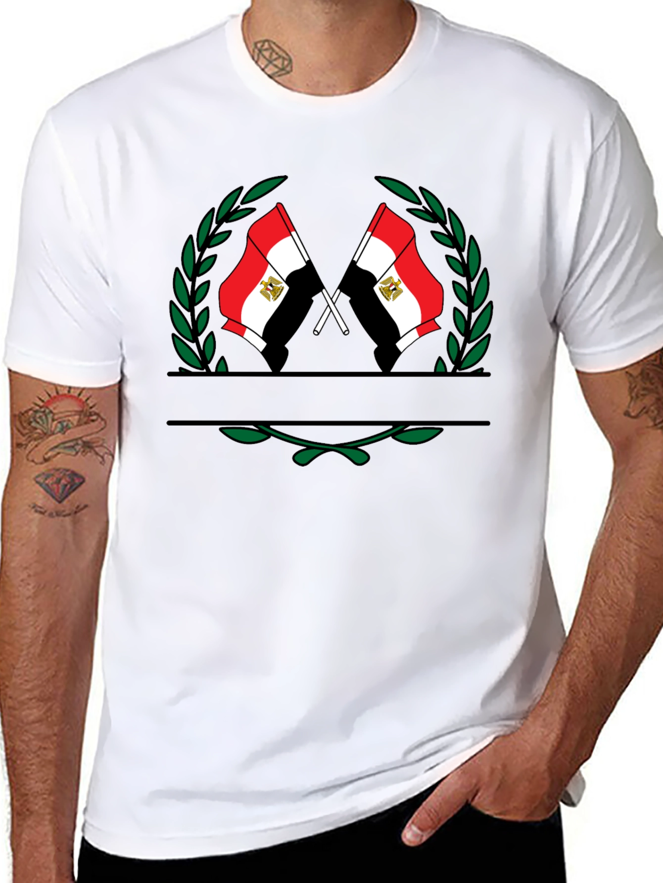 Egypt Flag T-Shirt - Classic Graphic Tee