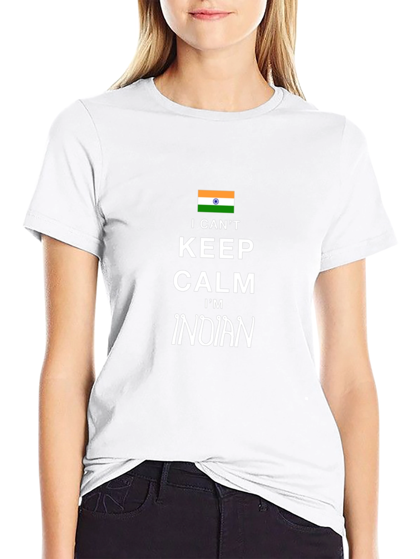Keep Calm Im Indian Tee - Patriotic Pride