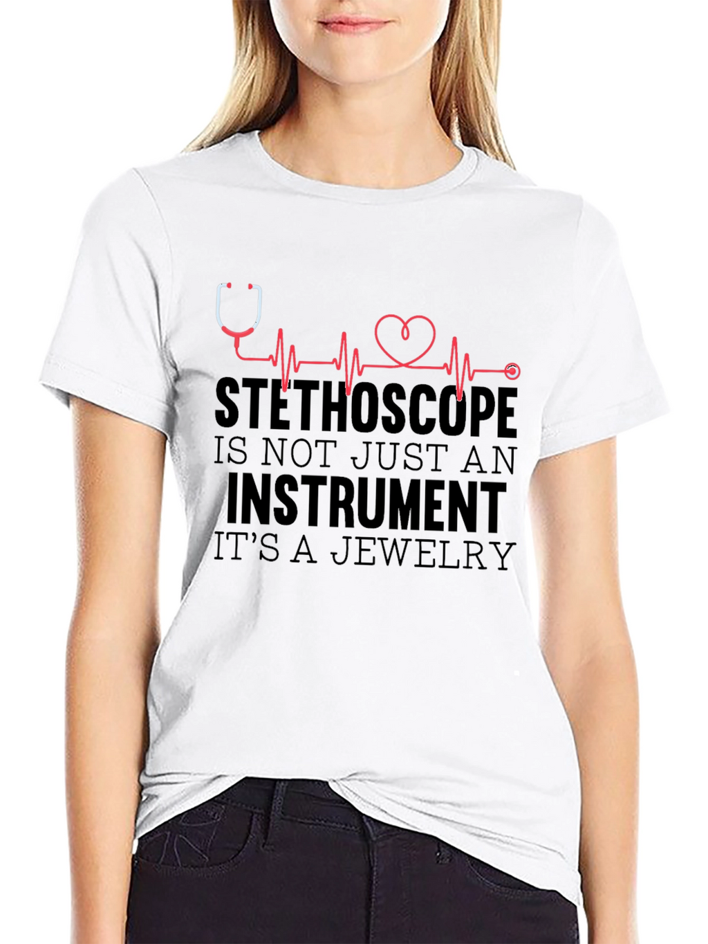 Stethoscope Jewelry Graphic Tee